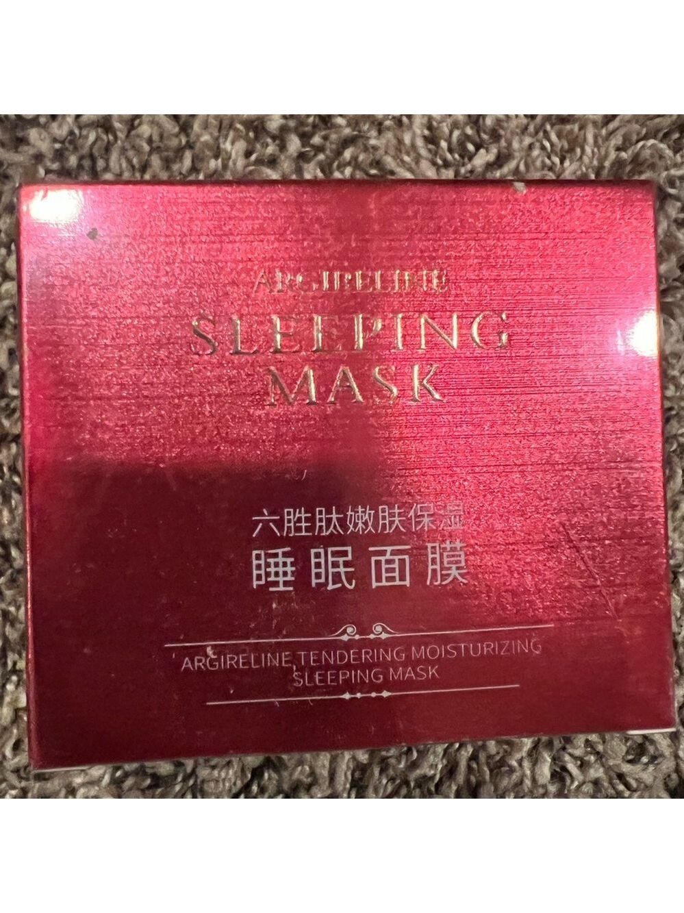 Red Sleeping Mask